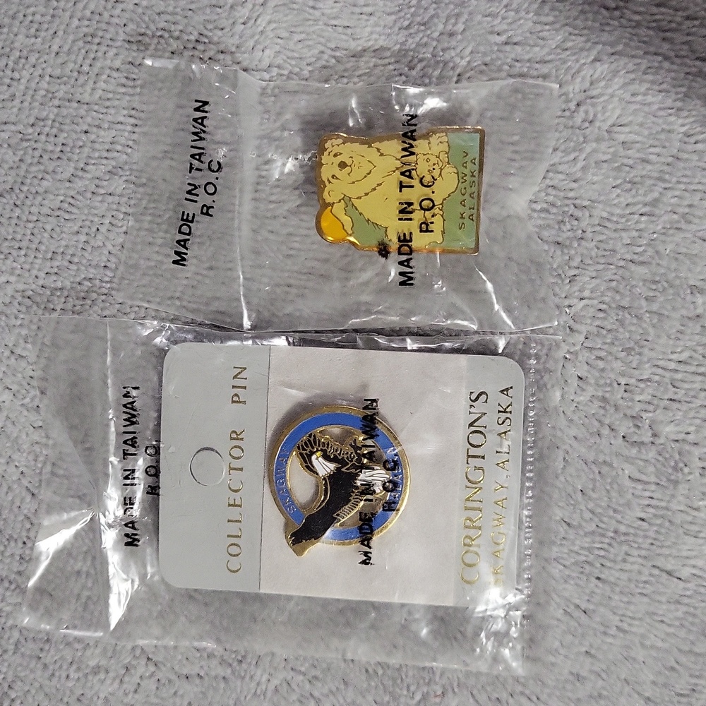 NWT Vintage Skagway Lapel Pins - Picture 3 of 6